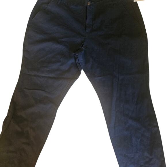 NWT Navy Blue High-Rise Skinny Jeans Old Navy Women’s 18 Petite Adjustable Waist - Picture 2 of 8